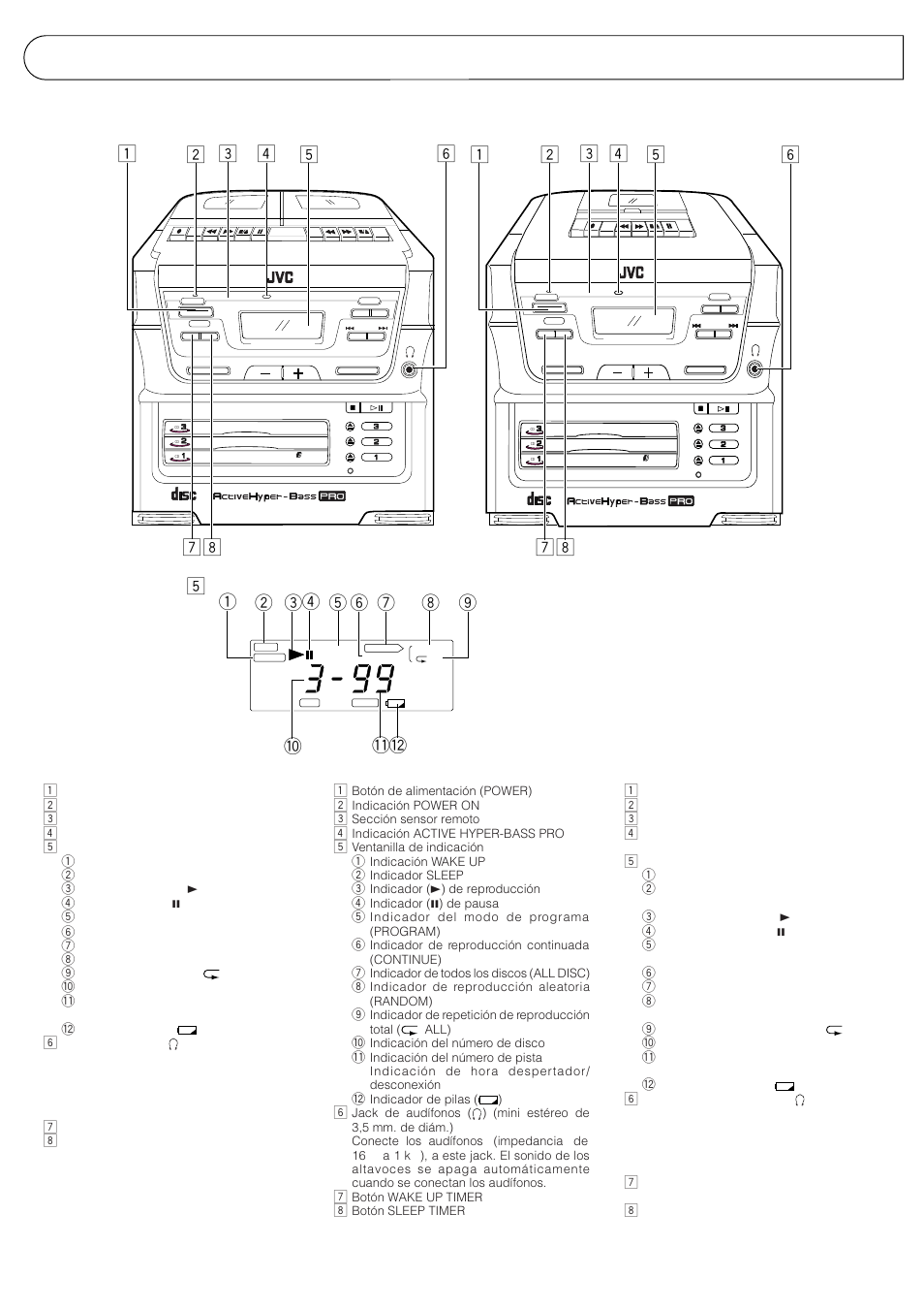 JVC PC-XC8 User Manual | Page 10 / 40
