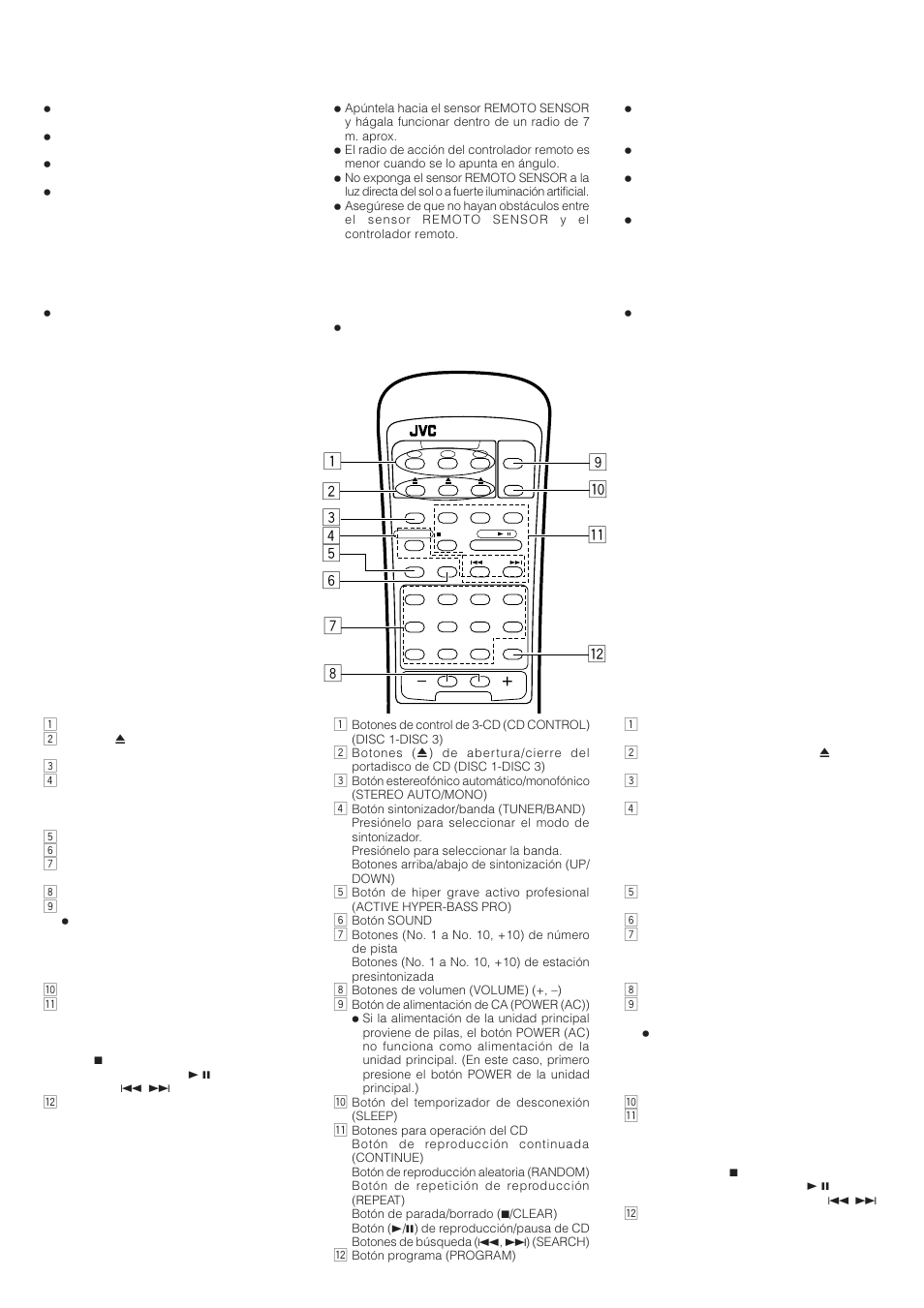 JVC PC-XC8 User Manual | Page 14 / 40