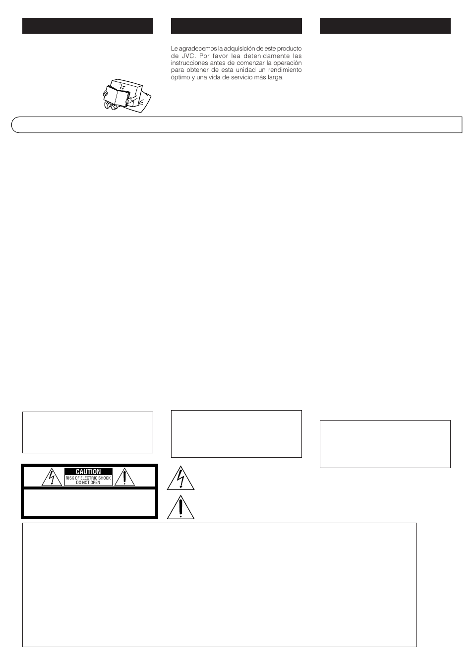 JVC PC-XC8 User Manual | Page 2 / 40