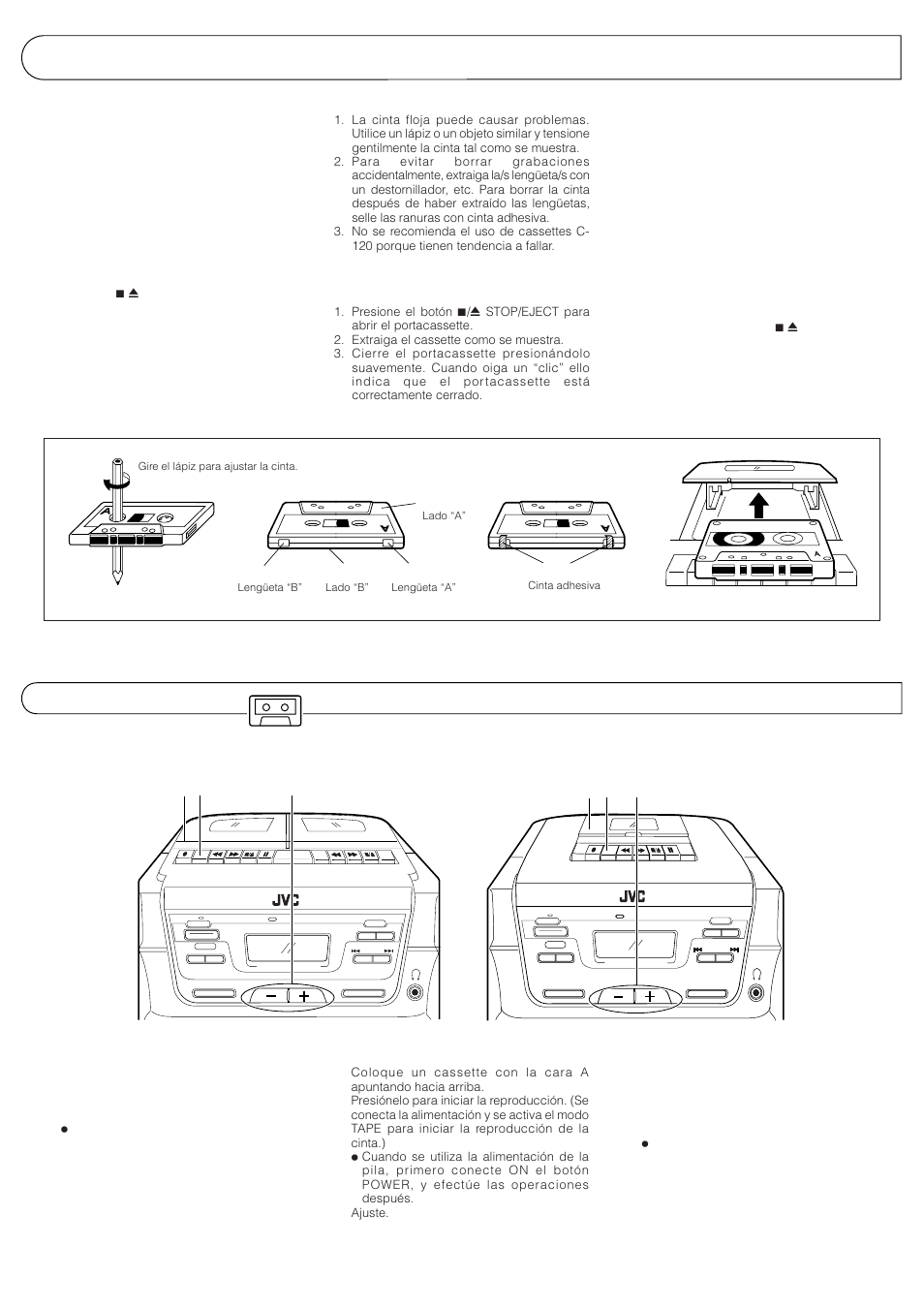 Pc-xc12 pc-xc8 | JVC PC-XC8 User Manual | Page 26 / 40