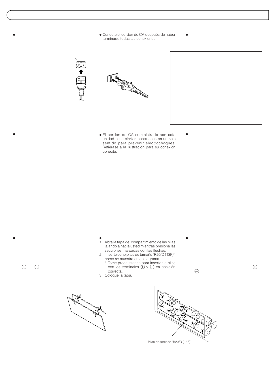 Power supply alimentacion alimentation | JVC PC-XC8 User Manual | Page 8 / 40