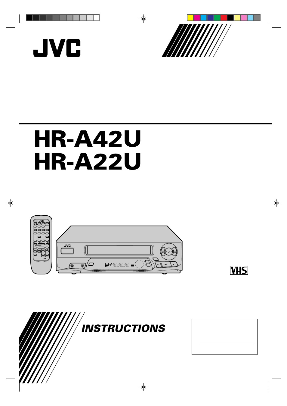 JVC HM-A22U User Manual | 40 pages