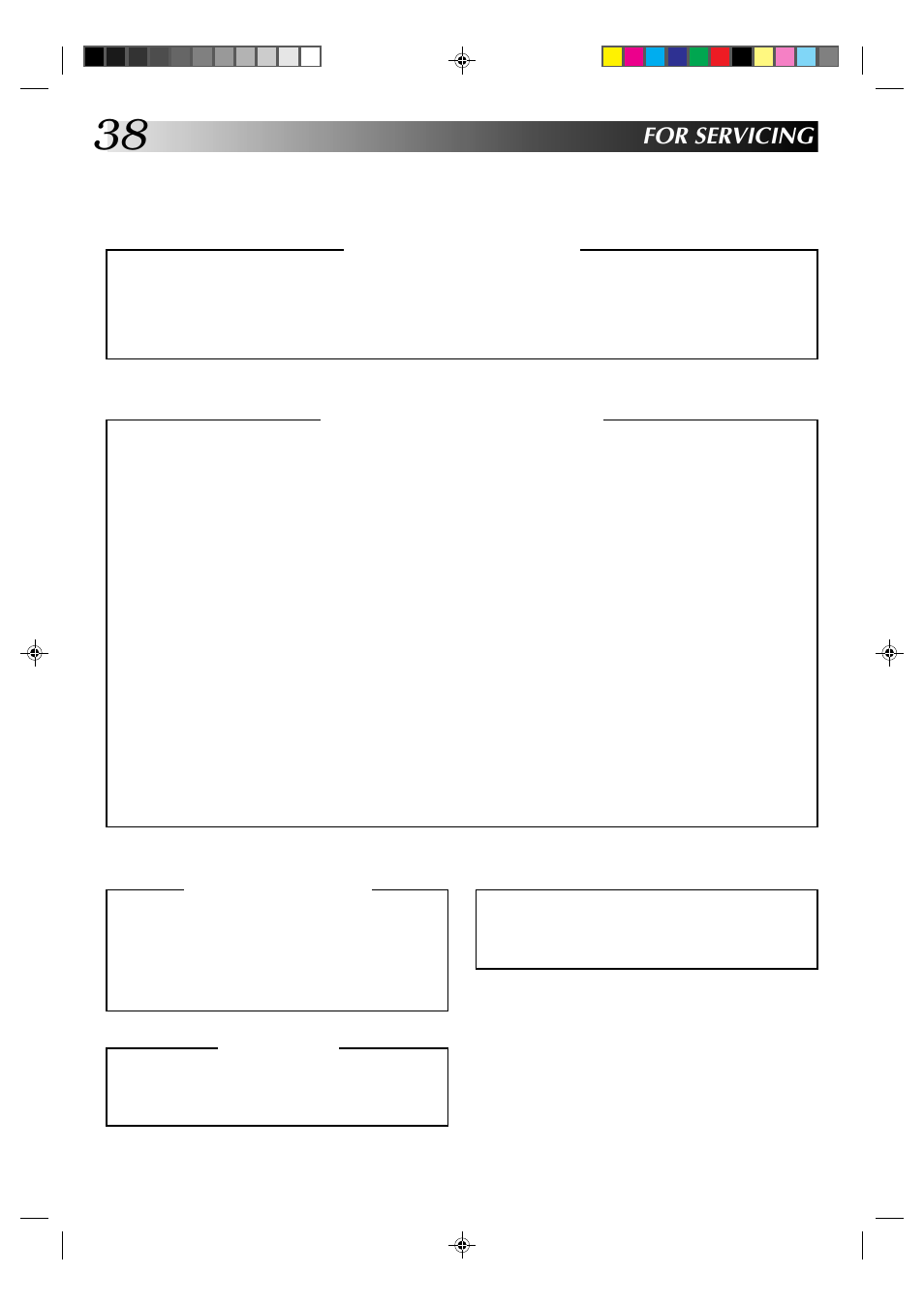 For servicing, How to locate your jvc service center | JVC HM-A22U User Manual | Page 38 / 40