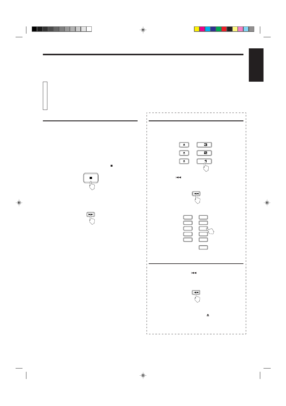 Restricting use of your discs, Locking a disc with the read-protect function, English | Locking a disc, Canceling read-protect, Releasing the read-protect temporarily | JVC XL-MV757TN User Manual | Page 27 / 32