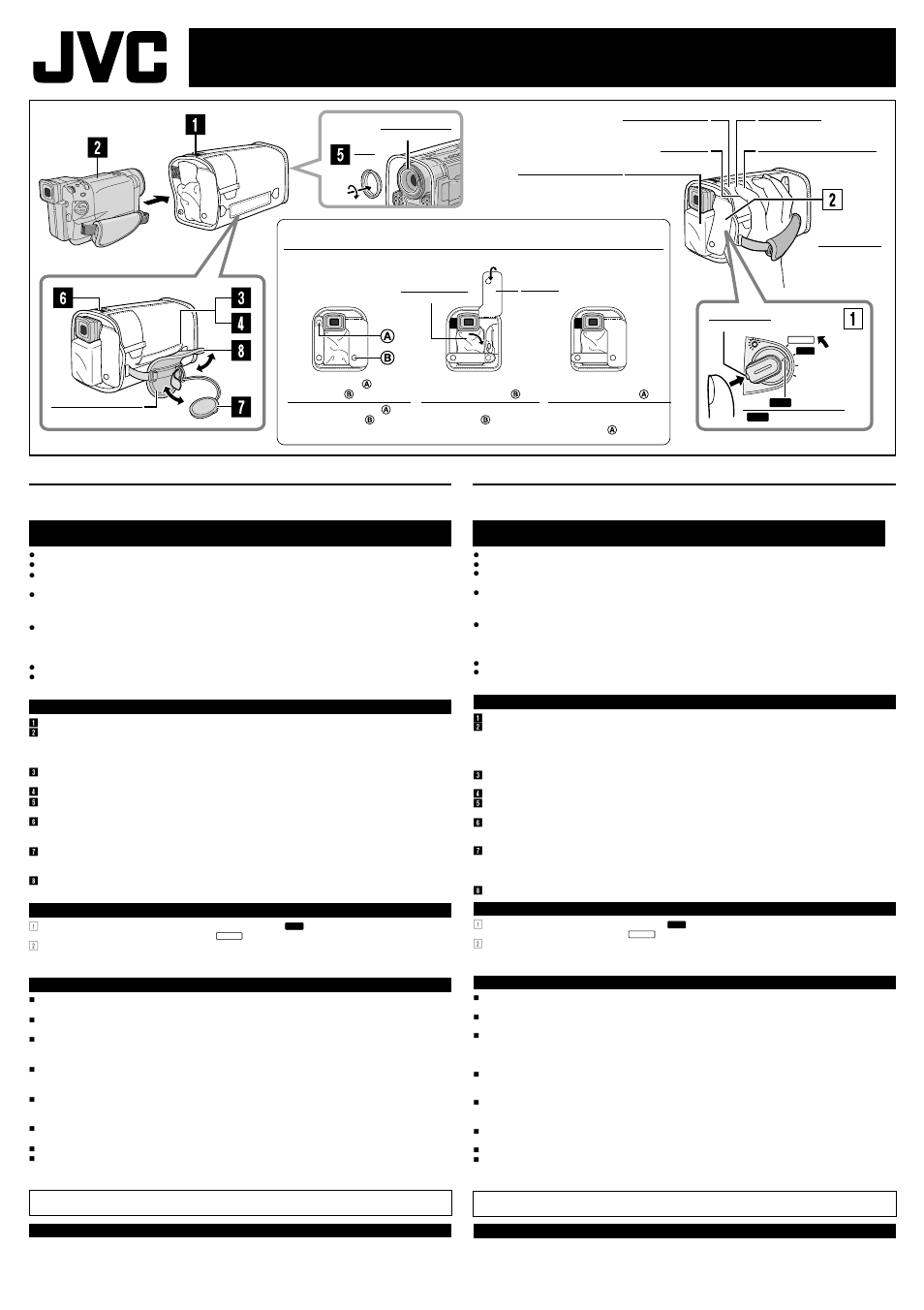 Cb-a270, Gebrauchsanleitung | JVC CB-A270 User Manual | Page 2 / 2