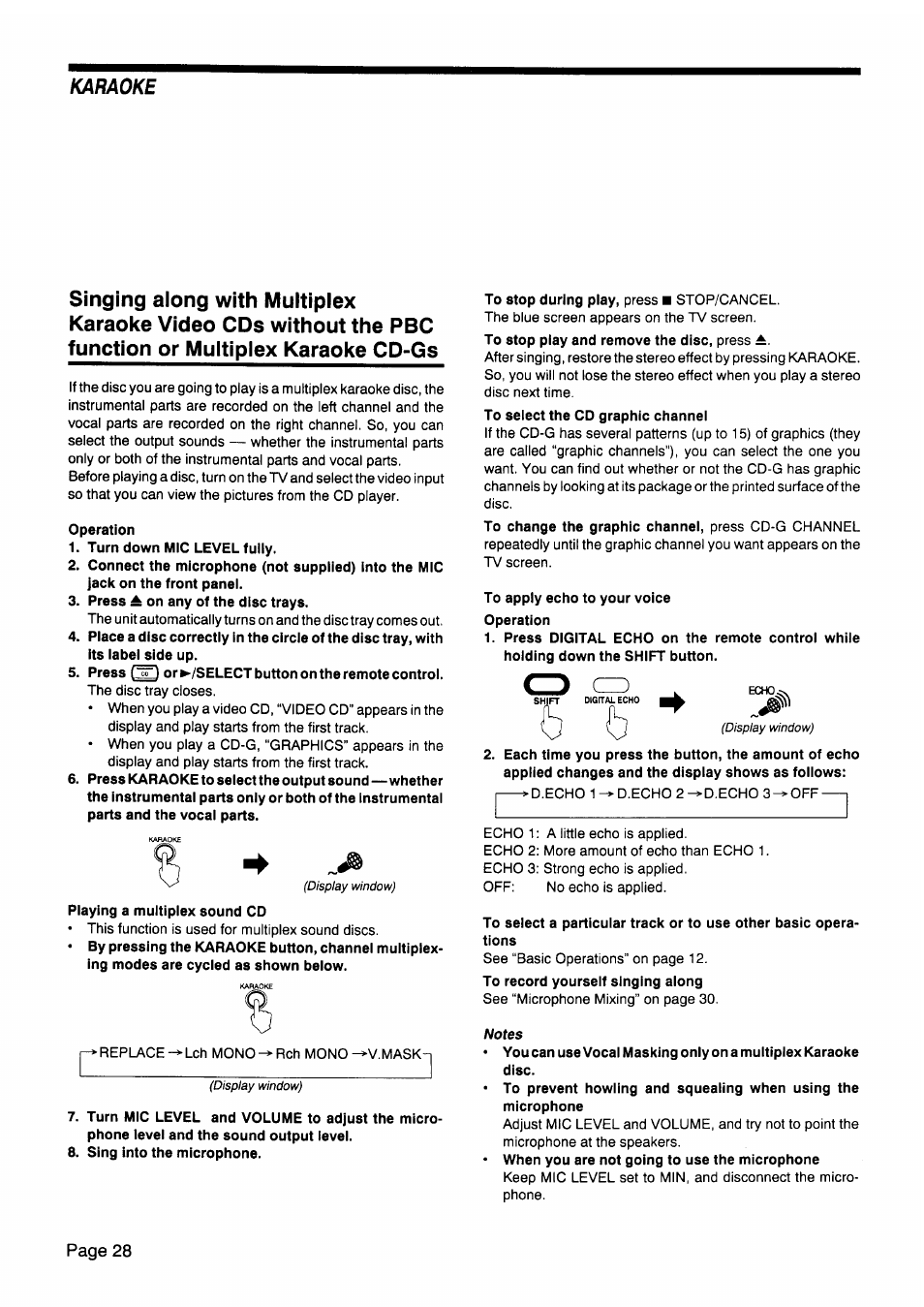 JVC CA-V605T User Manual | Page 32 / 40