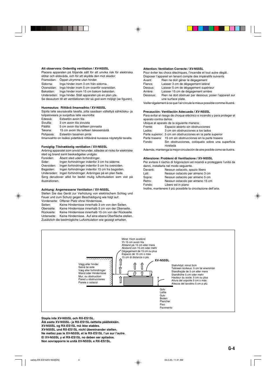 JVC RX-ES1SL User Manual | Page 5 / 76