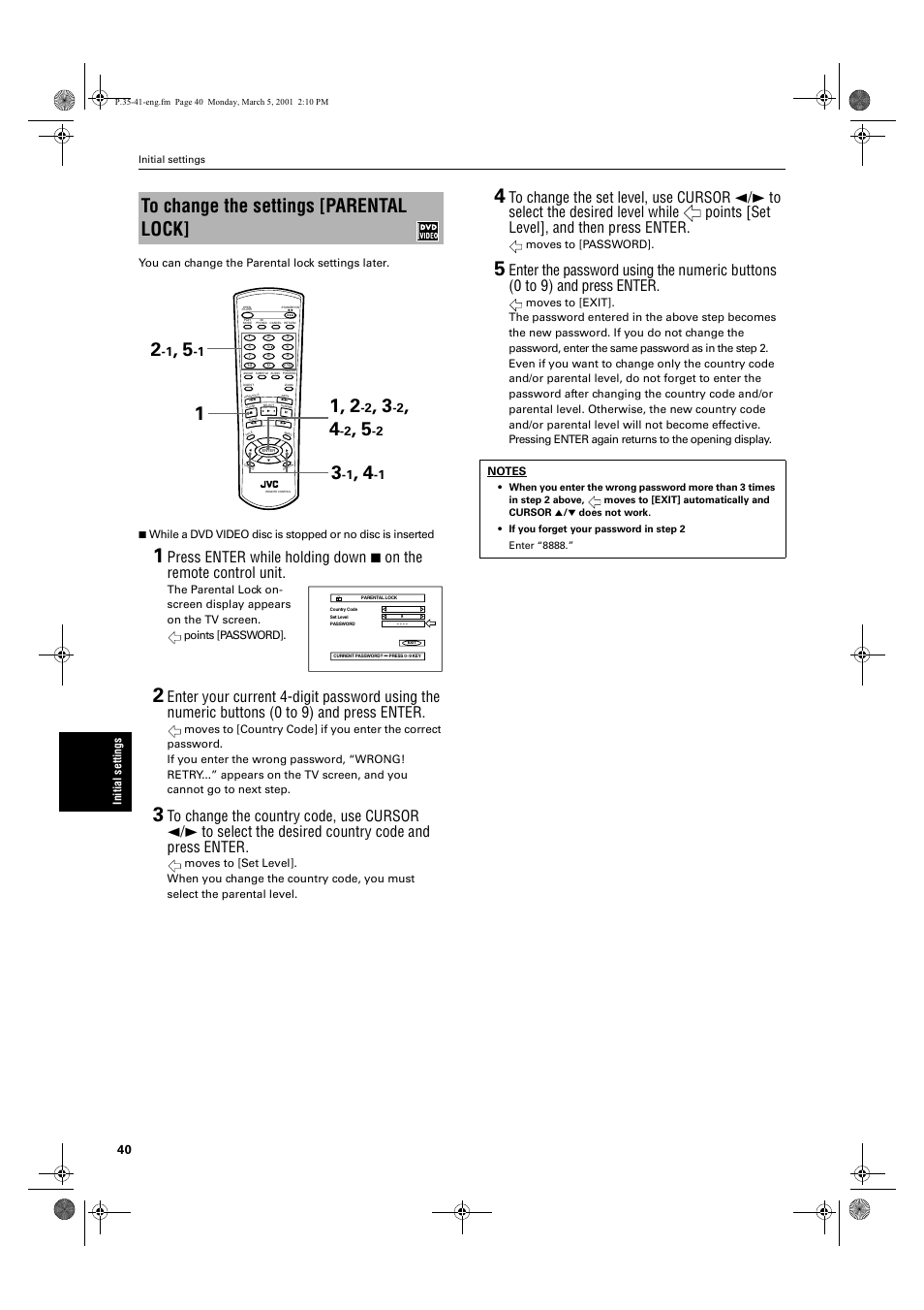 JVC XV-E100SL User Manual | Page 42 / 52