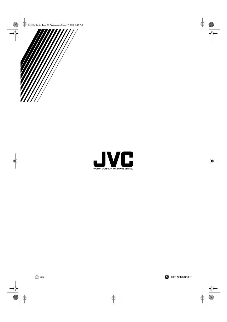 Back | JVC XV-E100SL User Manual | Page 52 / 52