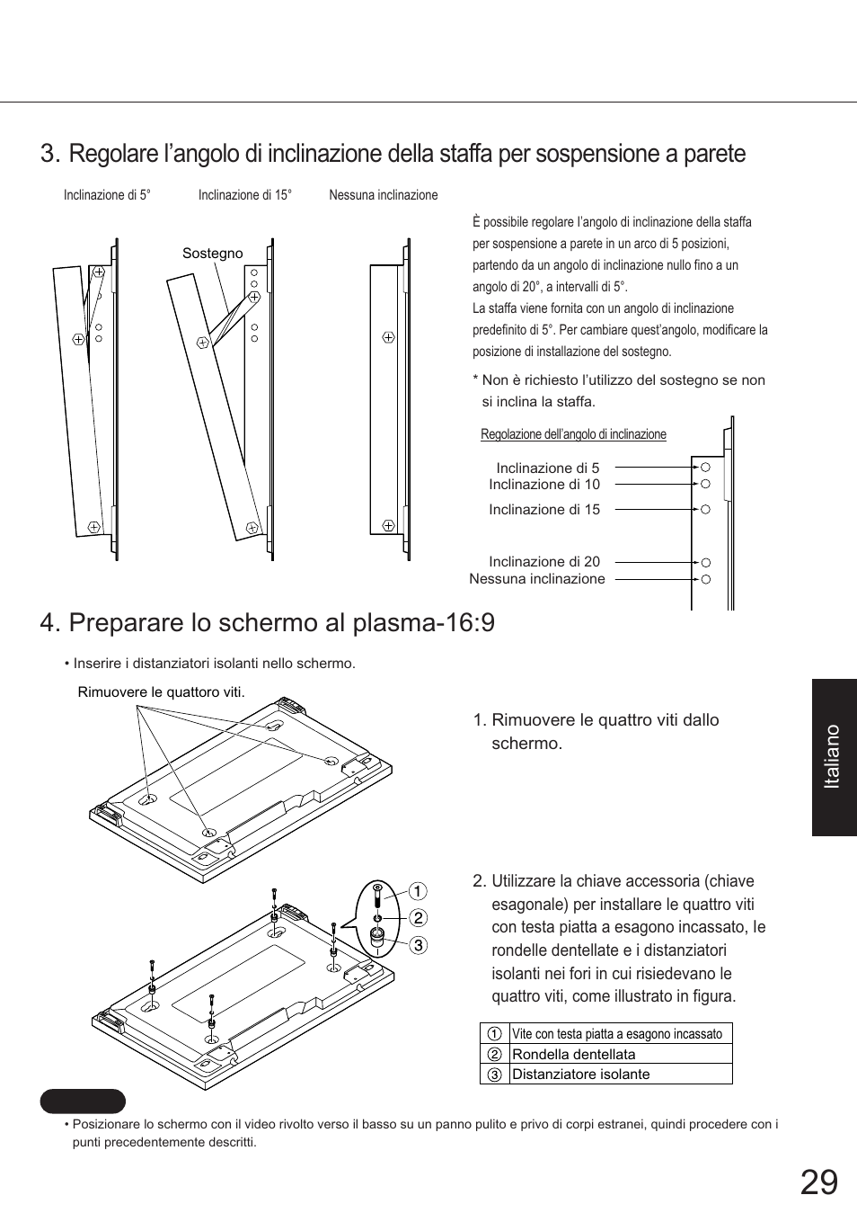 Italiano | JVC TS-C50P6G User Manual | Page 22 / 72
