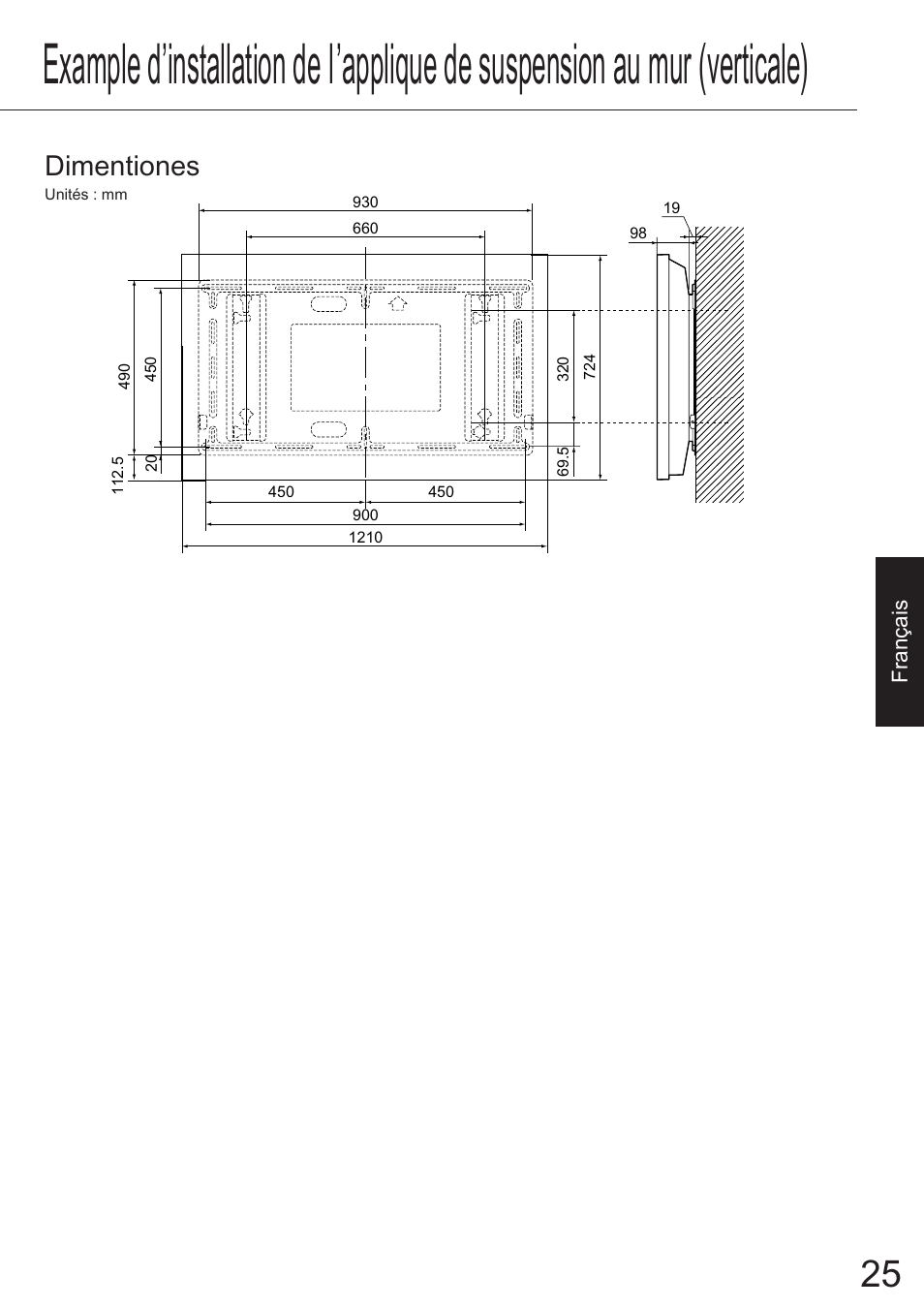 Dimentiones | JVC TS-C50P6G User Manual | Page 54 / 72