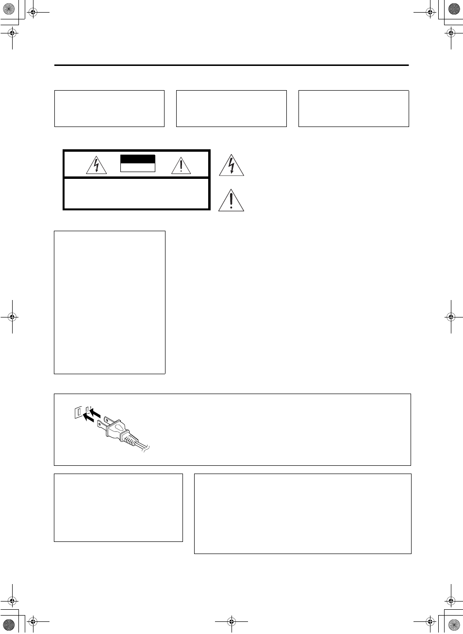 Warnings, cautions and others | JVC RC-BZ5LB User Manual | Page 2 / 33