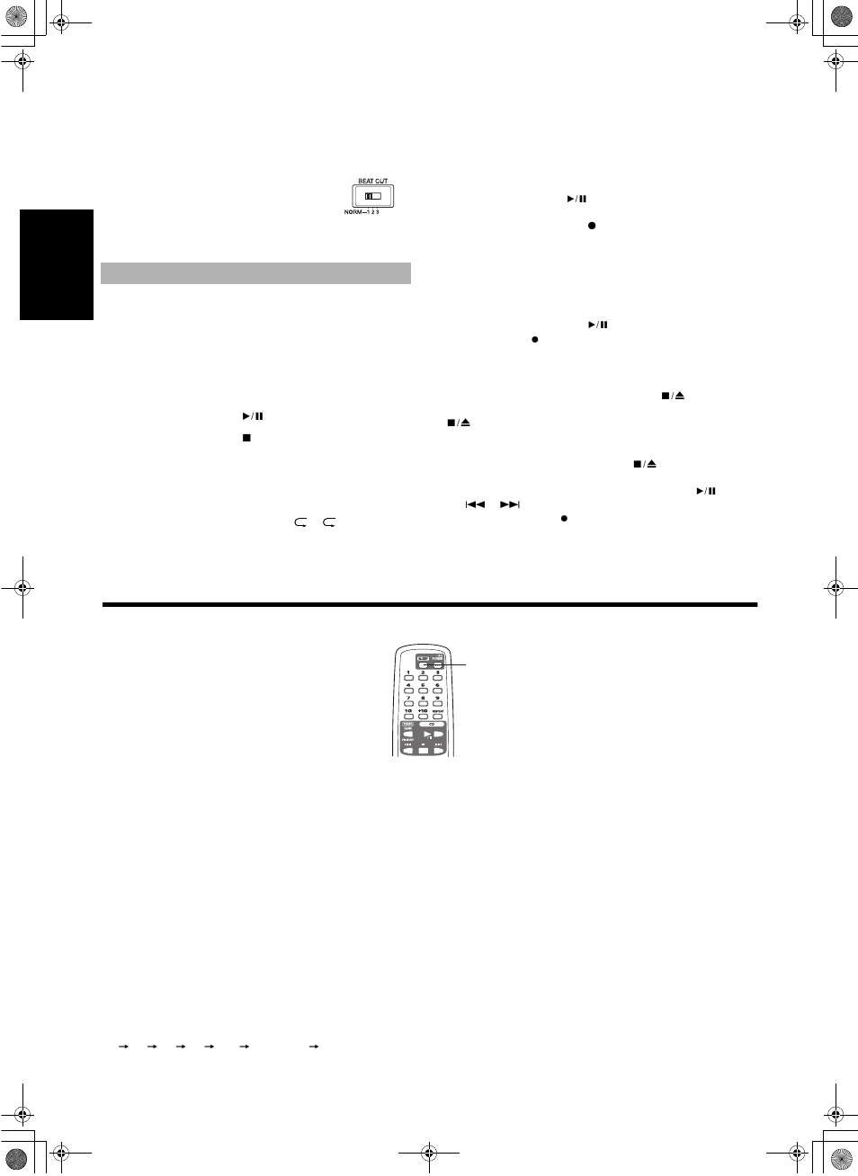 Uso del temporizador “sleep, Cómo grabar del cd | JVC RC-BZ5LB User Manual | Page 20 / 33
