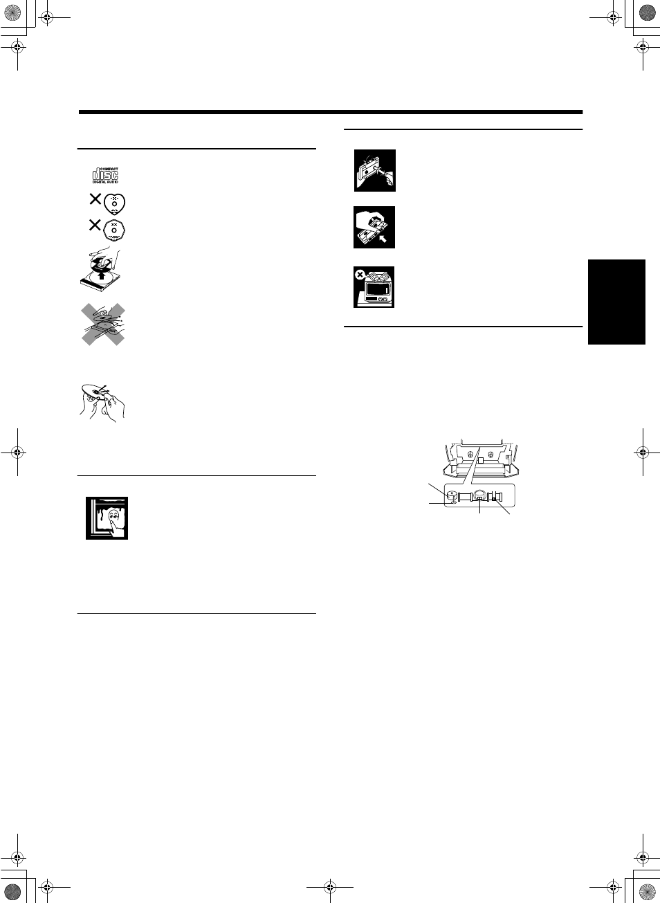 Entretien - divers | JVC RC-BZ5LB User Manual | Page 31 / 33