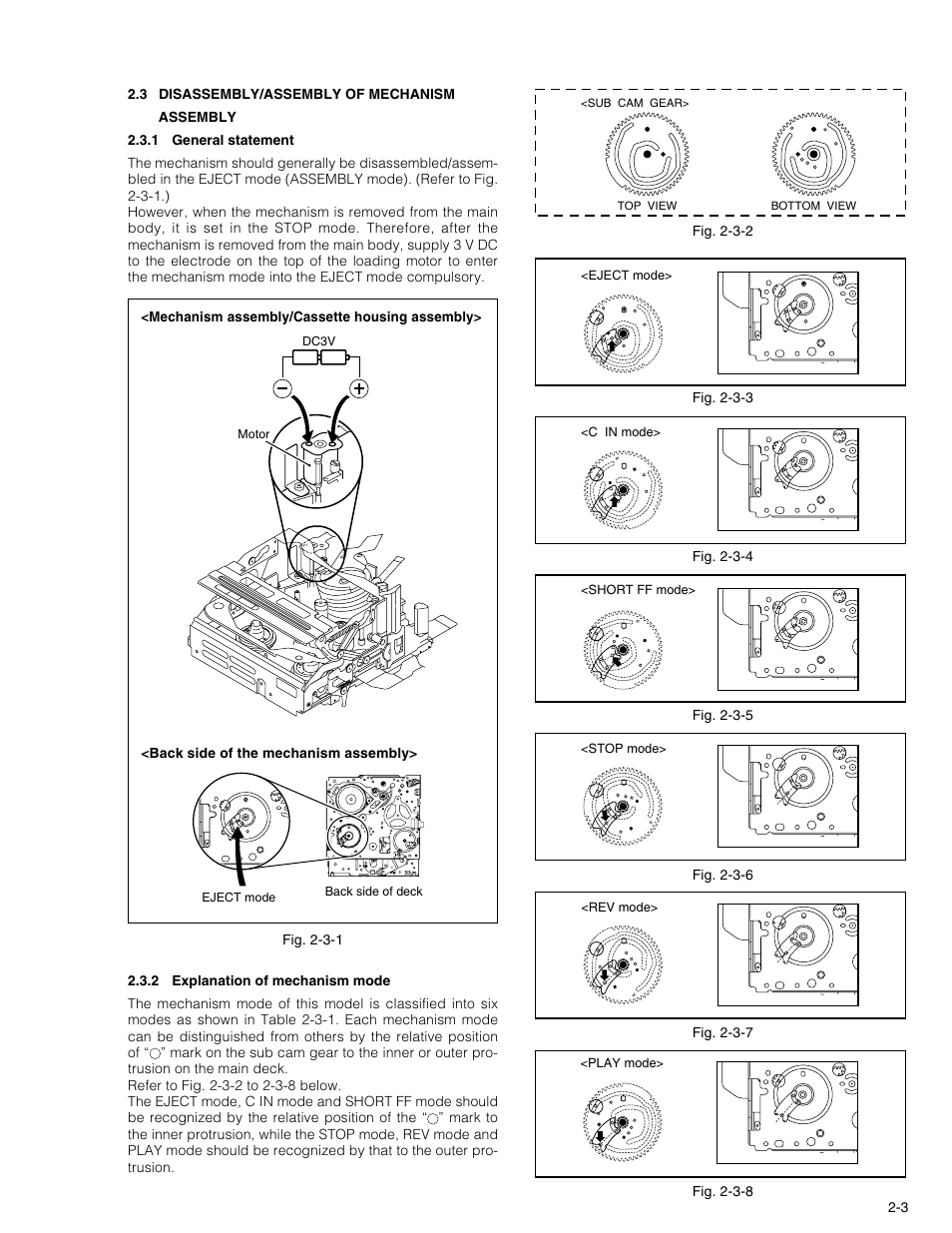 3 disassembly/assembly of mechanism assembly | JVC DVL320U User Manual | Page 19 / 38
