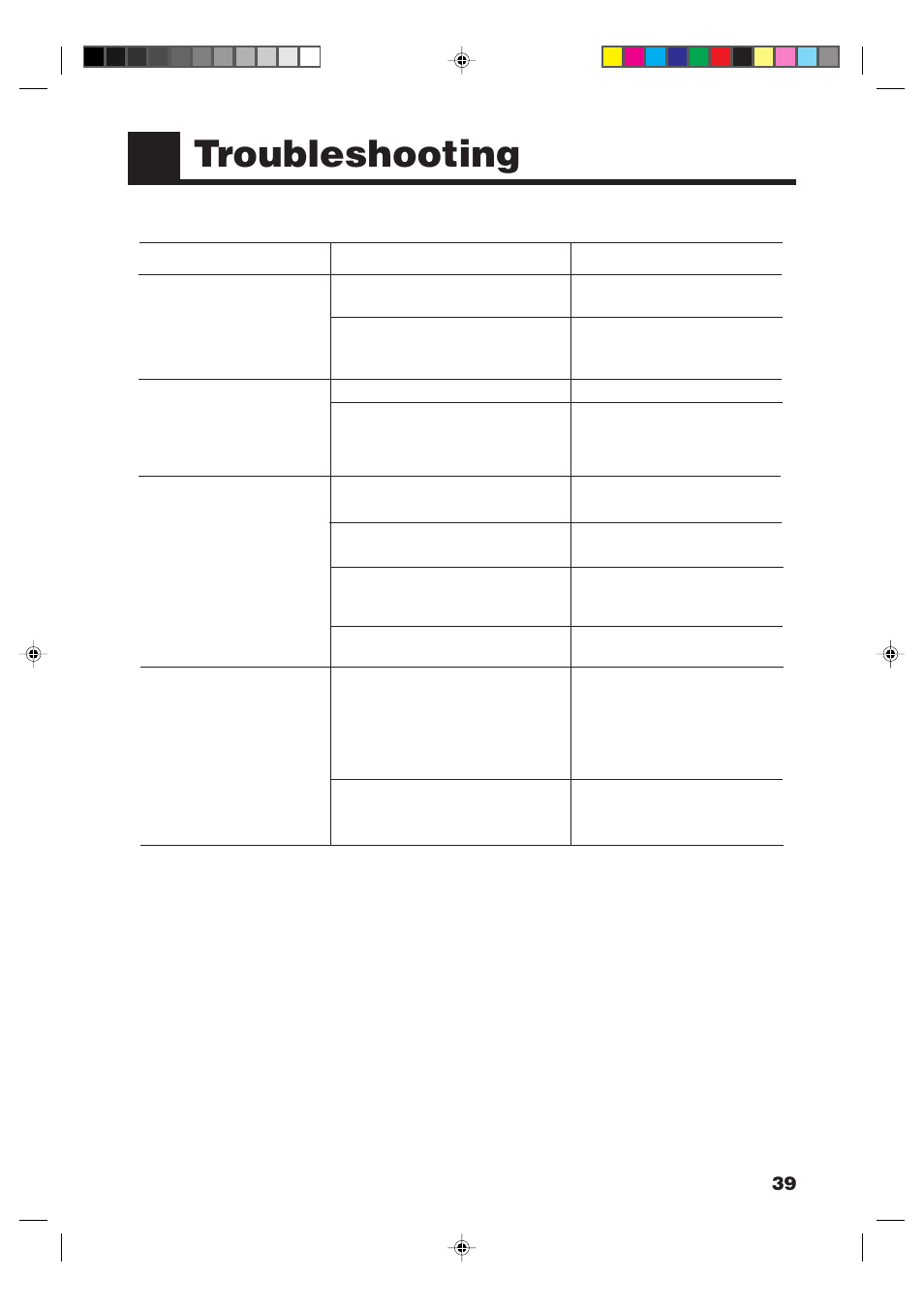 Troubleshooting | JVC XM-448BK User Manual | Page 41 / 44