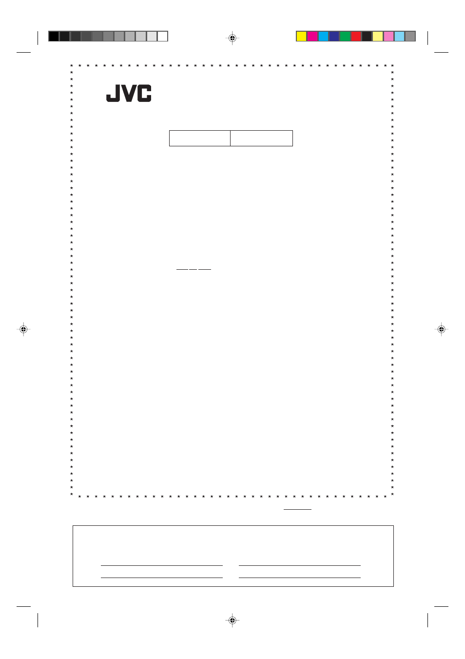 Limited warranty, Audio-1 | JVC XM-448BK User Manual | Page 43 / 44