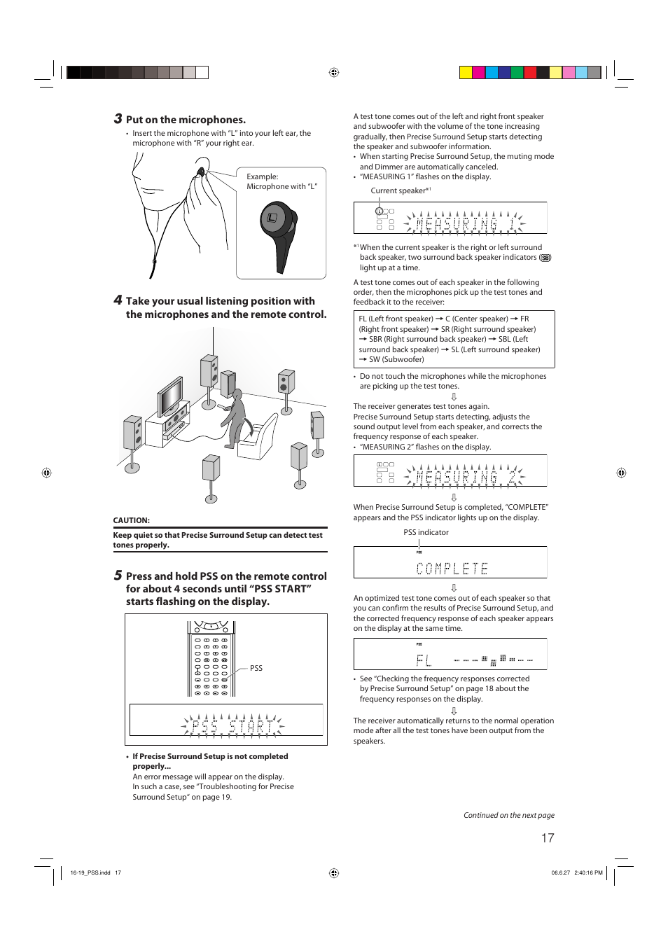 Put on the microphones | JVC RX-D412BUJ User Manual | Page 19 / 58