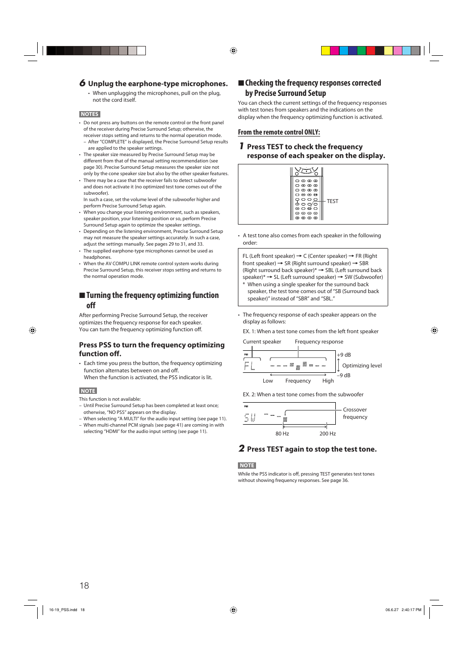 7 turning the frequency optimizing function off | JVC RX-D412BUJ User Manual | Page 20 / 58