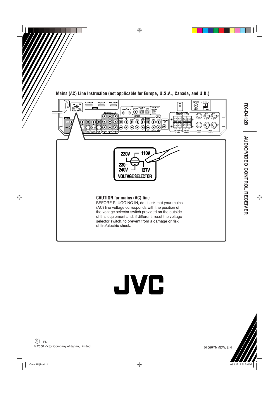 JVC RX-D412BUJ User Manual | Page 58 / 58