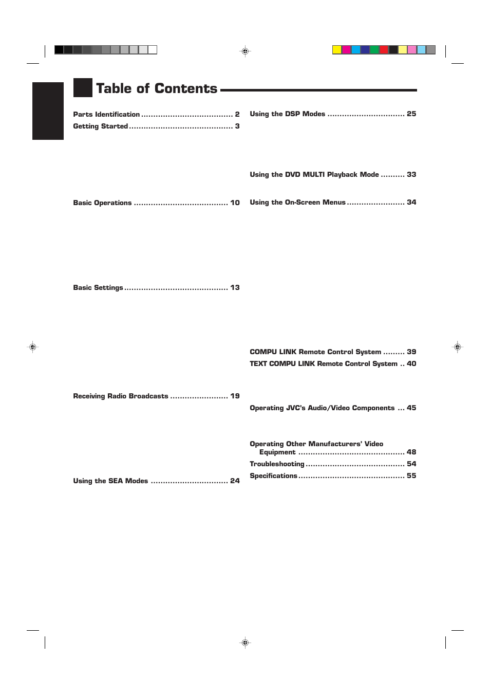 JVC RX-7000RBK User Manual | Page 4 / 60