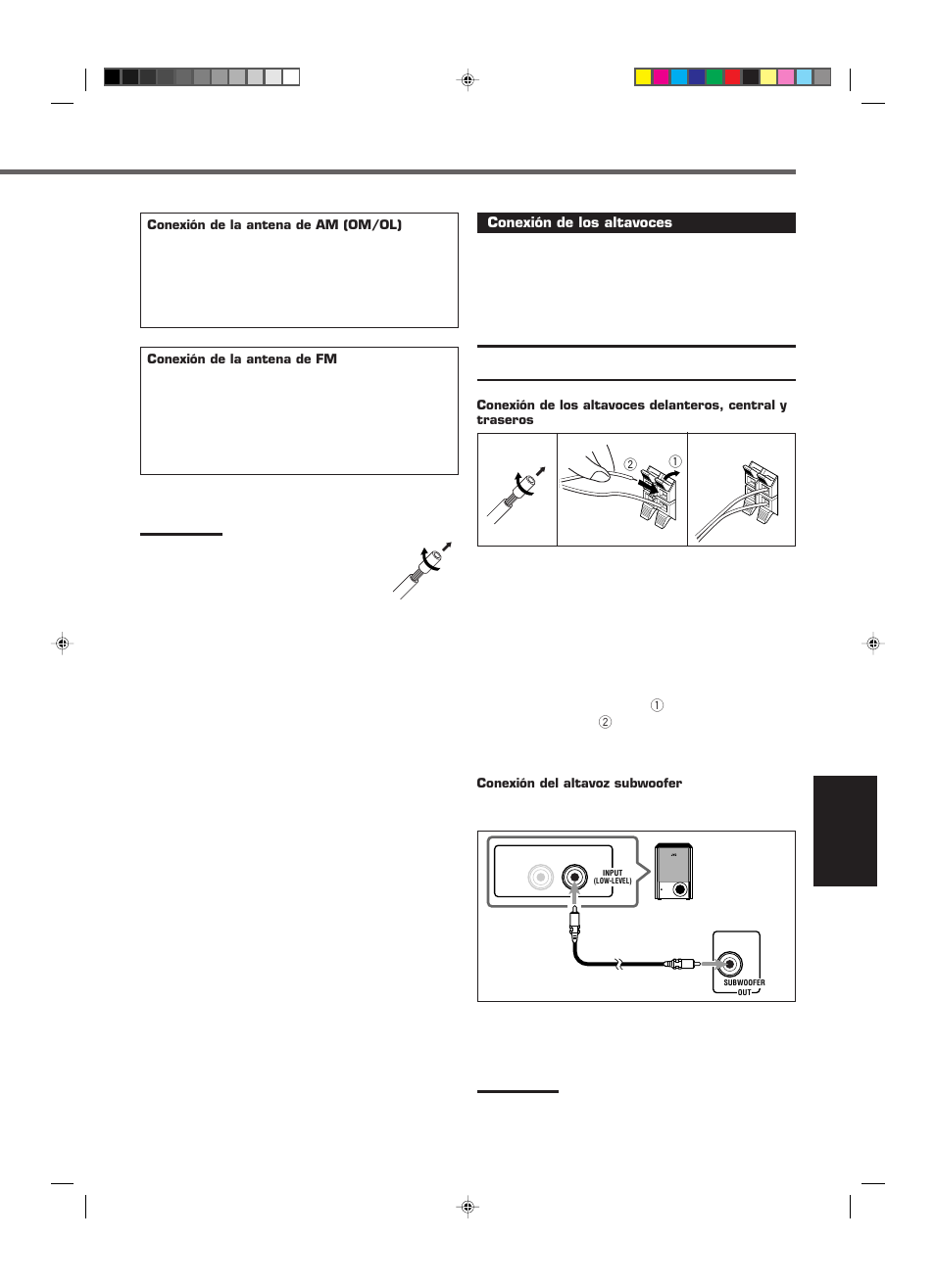 Español | JVC RX-E112RSL User Manual | Page 10 / 52