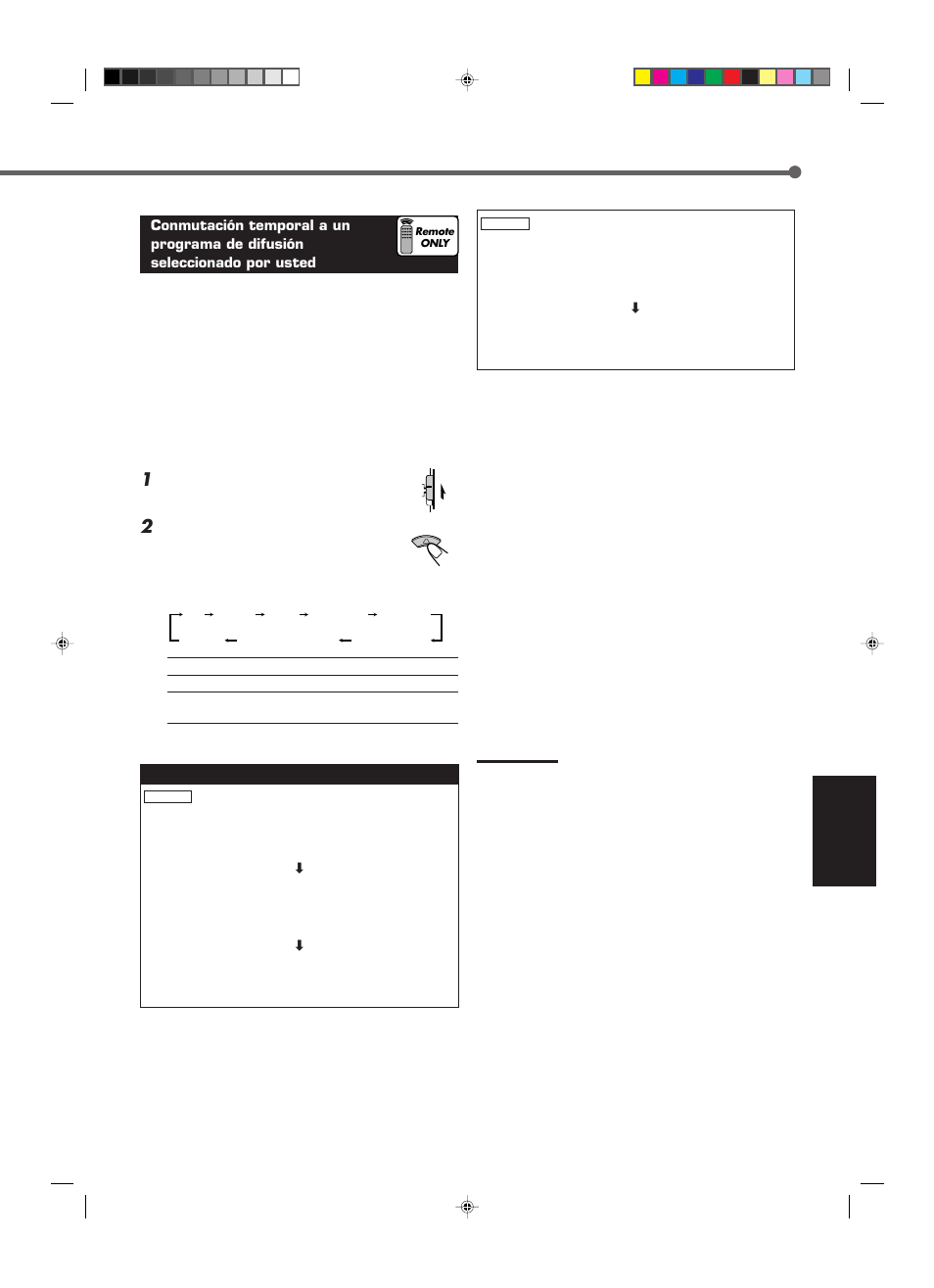 Español | JVC RX-E112RSL User Manual | Page 34 / 52