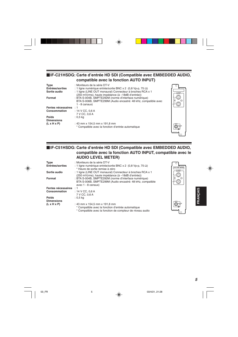 JVC IF-C21SDG User Manual | Page 27 / 64