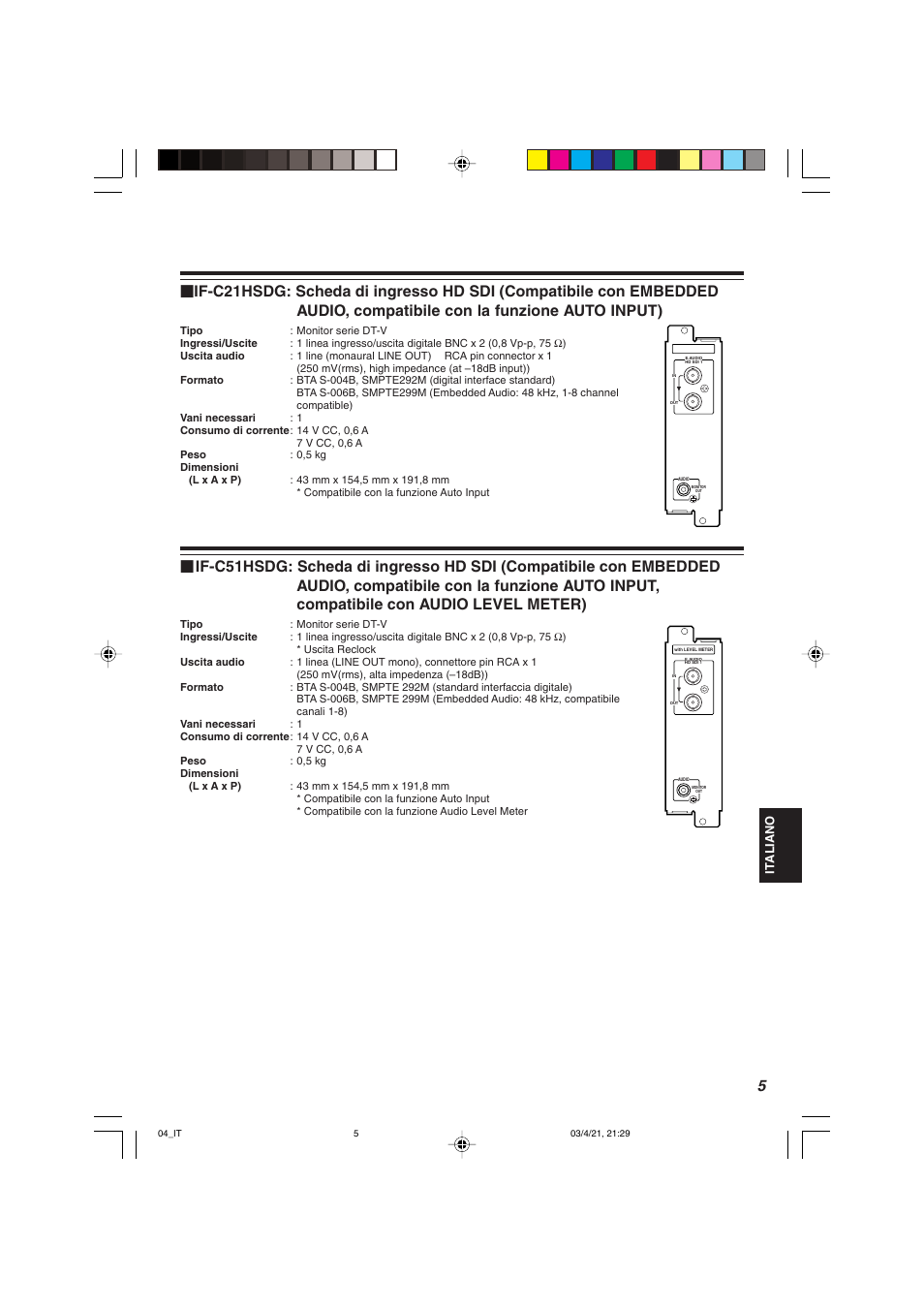 JVC IF-C21SDG User Manual | Page 37 / 64