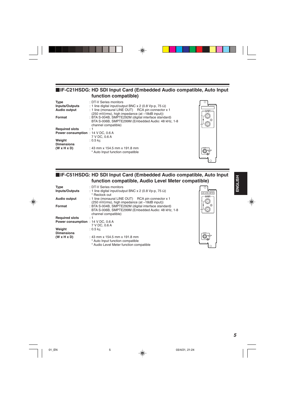 JVC IF-C21SDG User Manual | Page 7 / 64