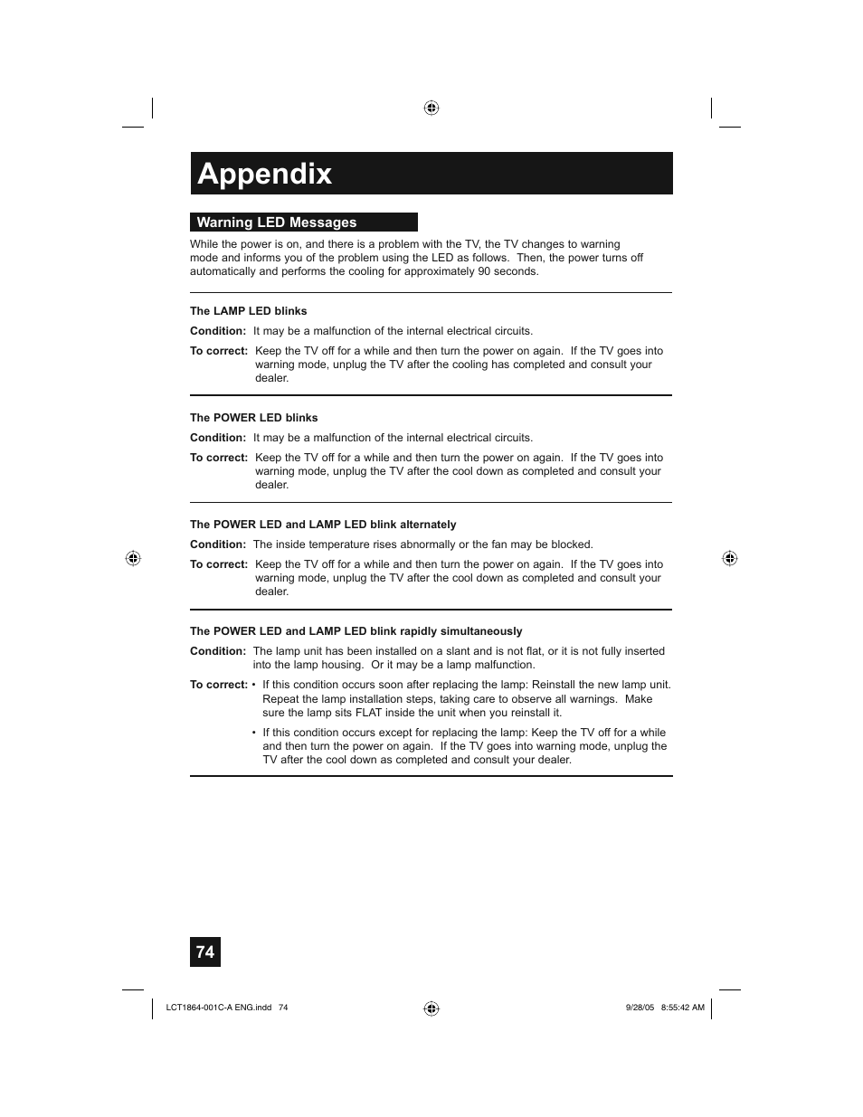 Appendix | JVC HD-61Z576 User Manual | Page 74 / 80