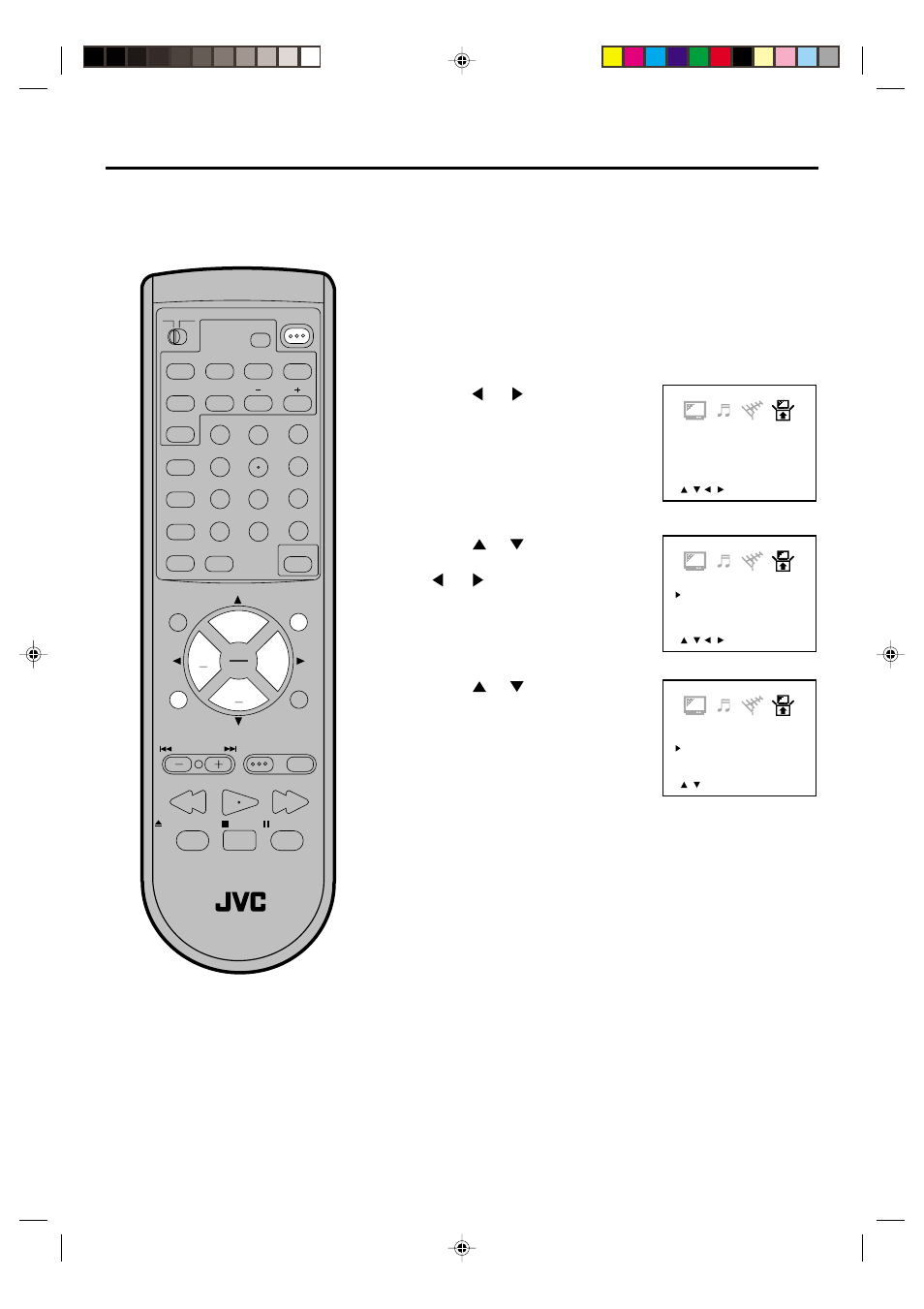 Tv operation, Setting the language, Tv / dvd | JVC AV-20FD22 User Manual | Page 13 / 52