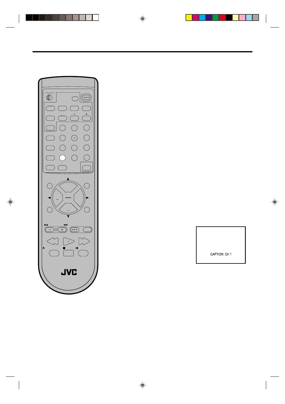 Closed caption, Tv / dvd | JVC AV-20FD22 User Manual | Page 16 / 52