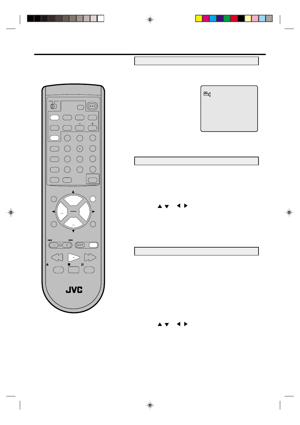 Changing angles / title selection / dvd menu | JVC AV-20FD22 User Manual | Page 34 / 52