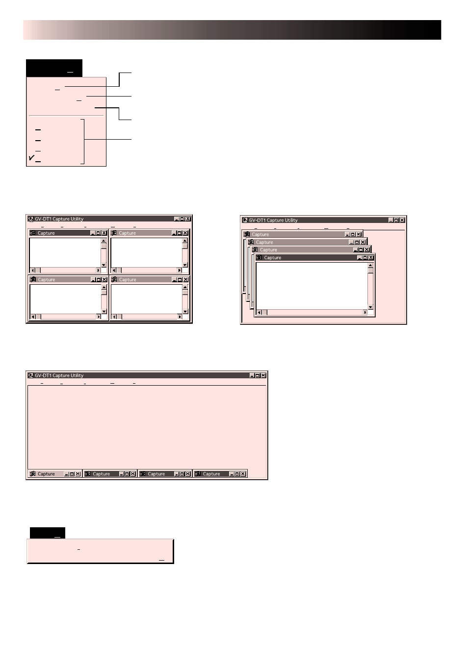 Controls and operations (cont.), Tile • cascade • arrange icons | JVC LYT0119-001A User Manual | Page 31 / 49