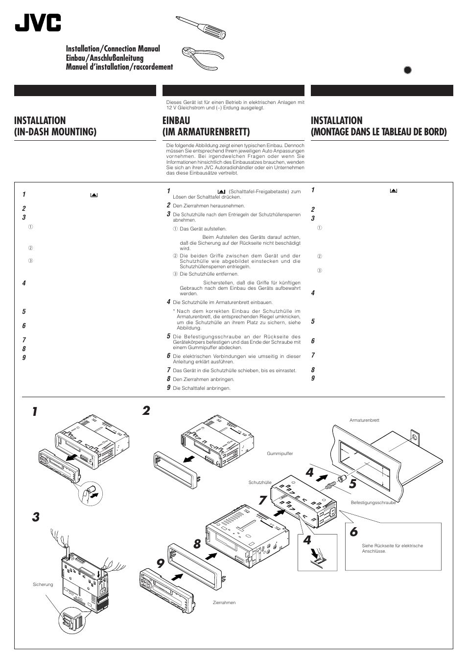 JVC KS-FX630R User Manual | 4 pages