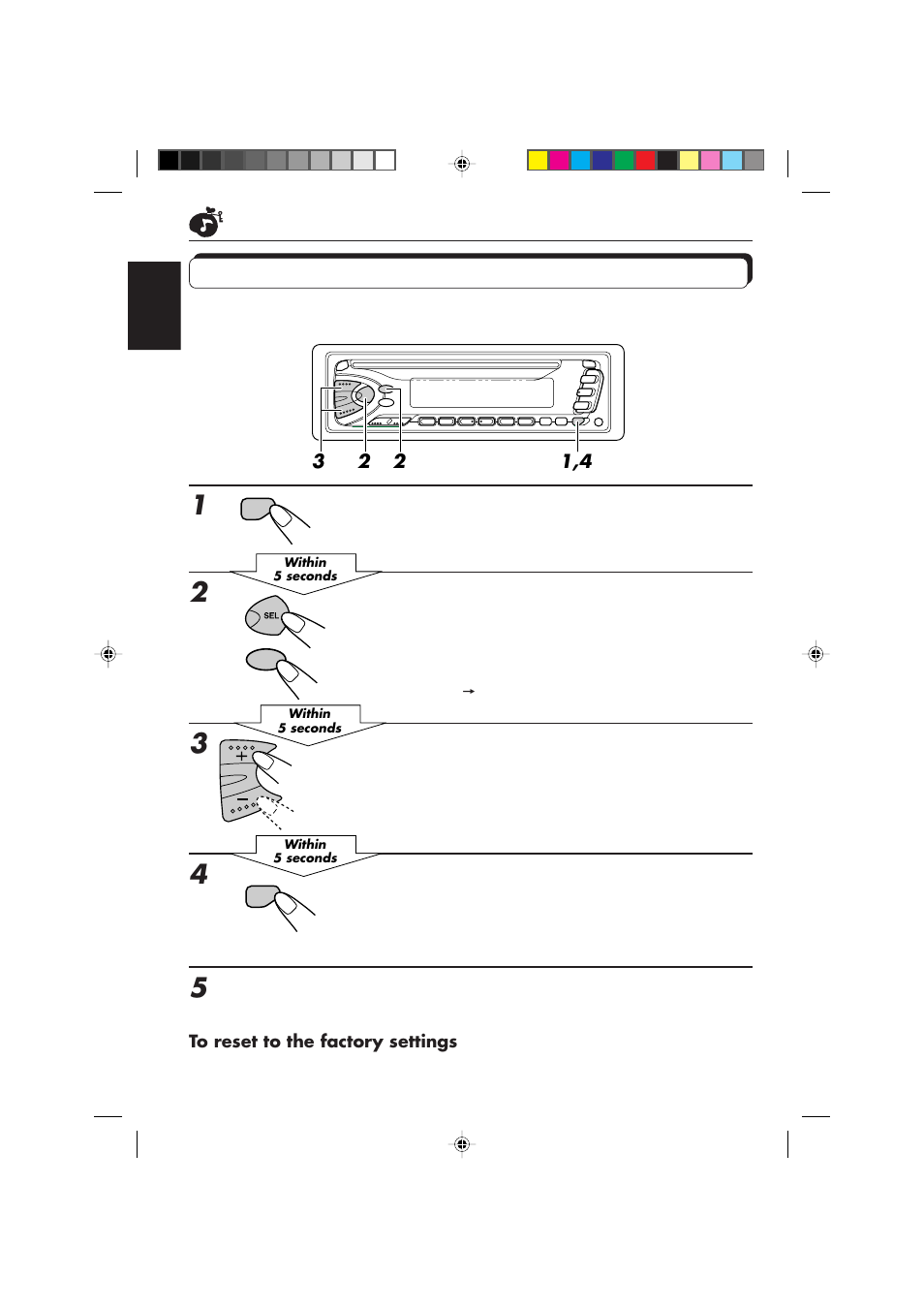 Storing your own sound adjustments | JVC DIGITAL AUDIO KD-S550 User Manual | Page 18 / 94