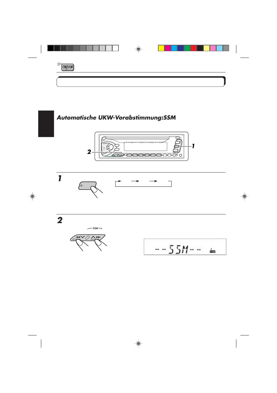 Speichern der sender | JVC DIGITAL AUDIO KD-S550 User Manual | Page 29 / 94