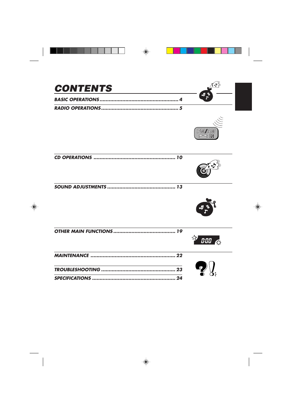 JVC DIGITAL AUDIO KD-S550 User Manual | Page 3 / 94