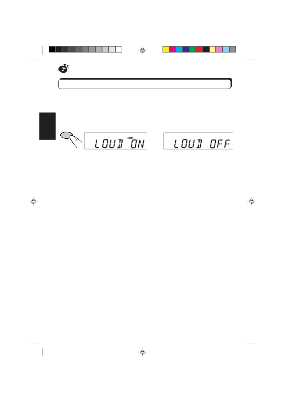 Die lautstärkefunktion ein/ausschalten | JVC DIGITAL AUDIO KD-S550 User Manual | Page 37 / 94