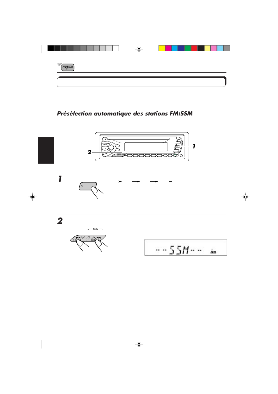 Mémorisation des stations | JVC DIGITAL AUDIO KD-S550 User Manual | Page 52 / 94