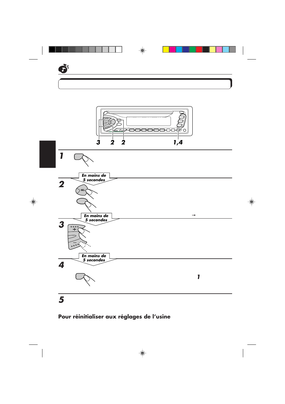 Mémorisation de votre propre adjustement sonore | JVC DIGITAL AUDIO KD-S550 User Manual | Page 64 / 94