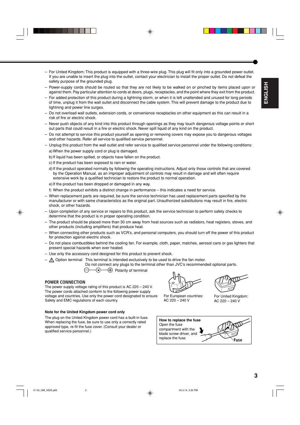 JVC GM X50U User Manual | Page 48 / 128