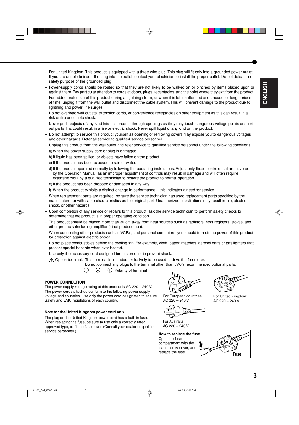 JVC GM X50U User Manual | Page 90 / 128
