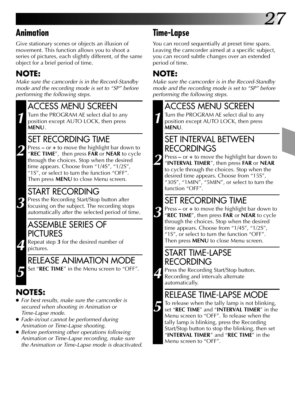 JVC 0397TOV*UN*YP User Manual | Page 27 / 48