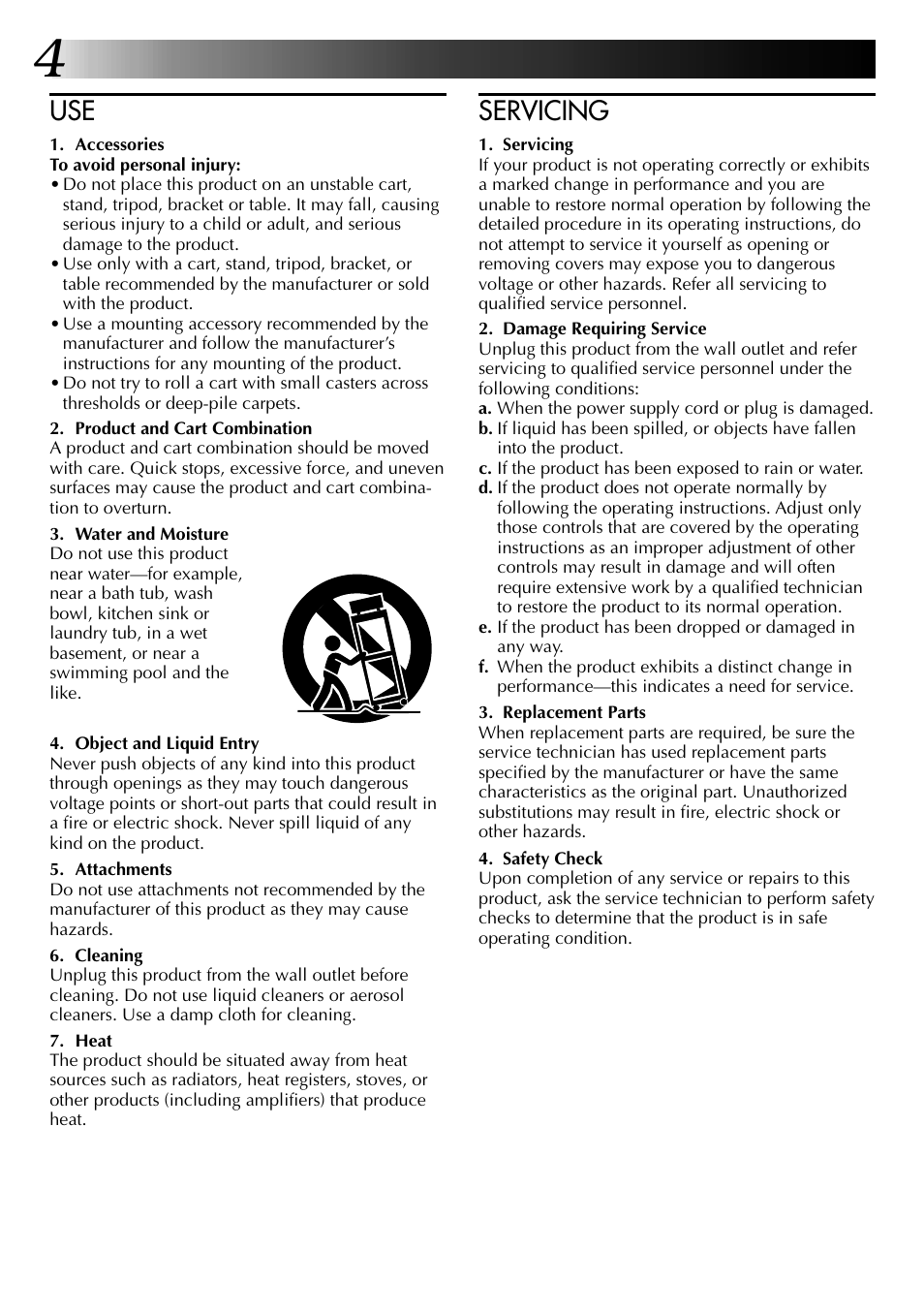 Servicing | JVC 0397TOV*UN*YP User Manual | Page 4 / 48