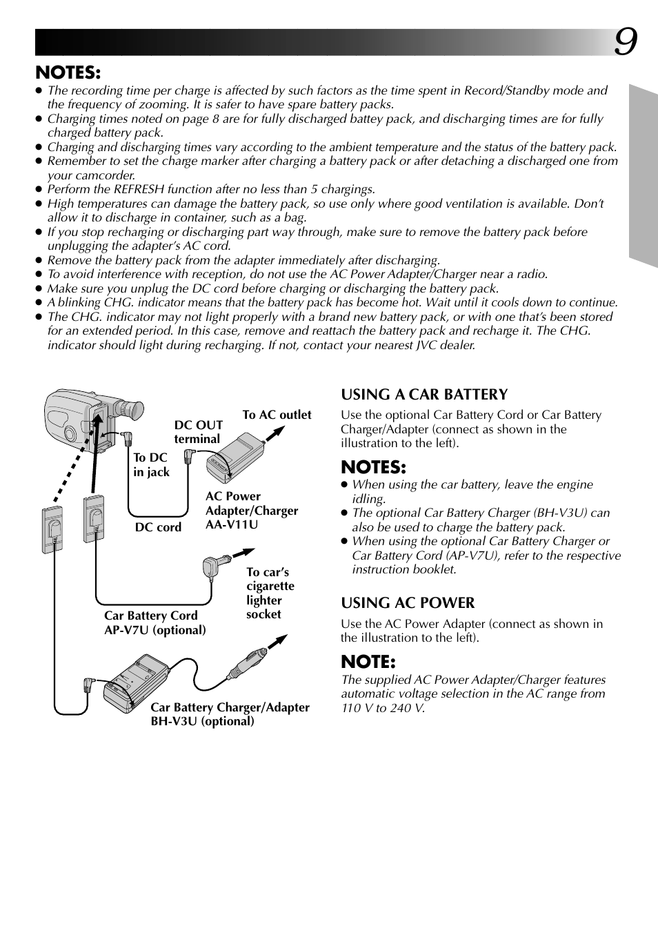 JVC 0397TOV*UN*YP User Manual | Page 9 / 48