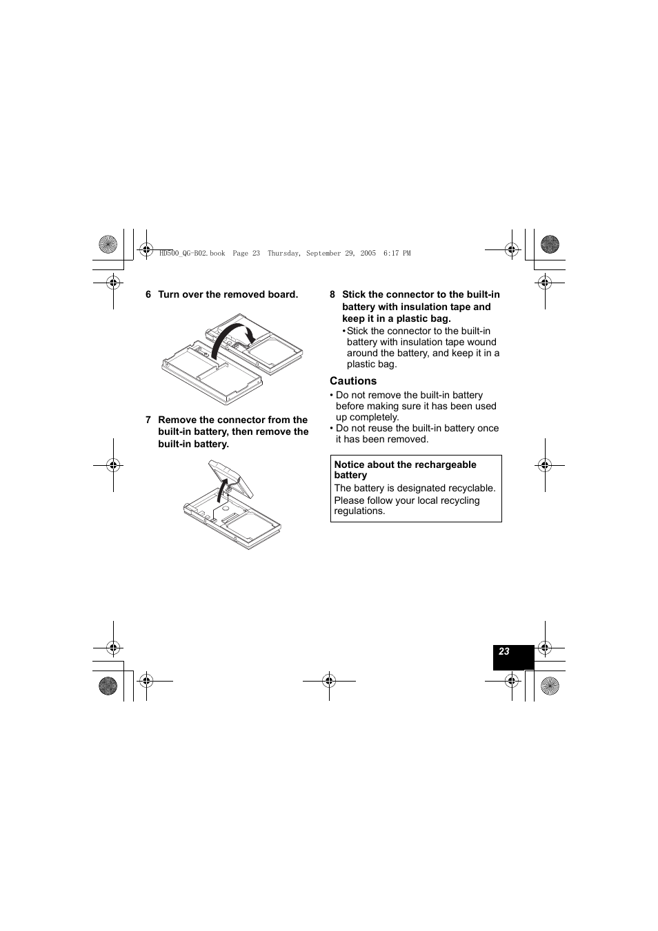 JVC XA-HD500S User Manual | Page 23 / 26