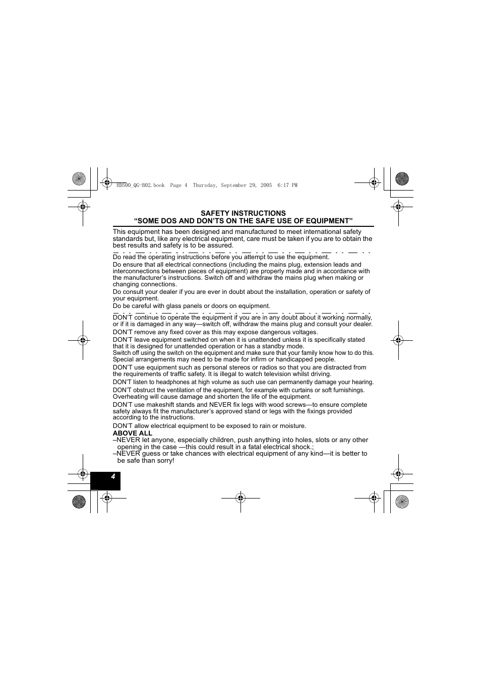 JVC XA-HD500S User Manual | Page 4 / 26