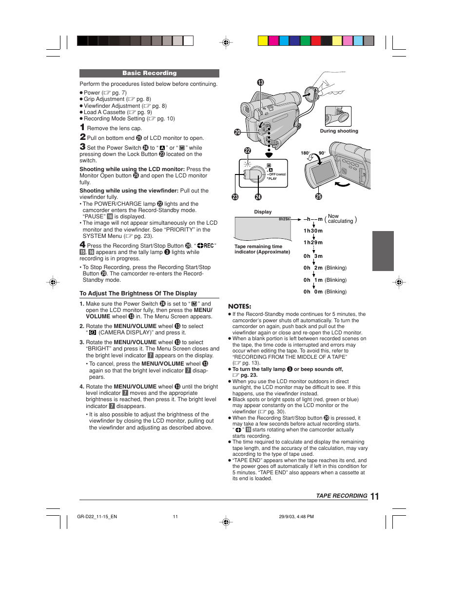 E r w t | JVC GR-D22 User Manual | Page 11 / 40